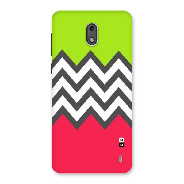 Cute Chevron Back Case for Nokia 2