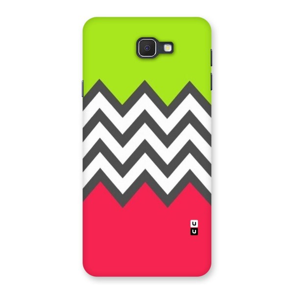 Cute Chevron Back Case for Samsung Galaxy J7 Prime