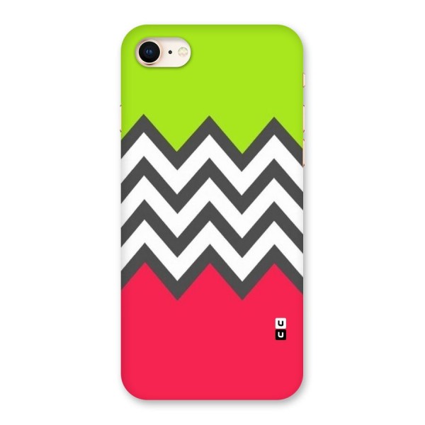 Cute Chevron Back Case for iPhone 8