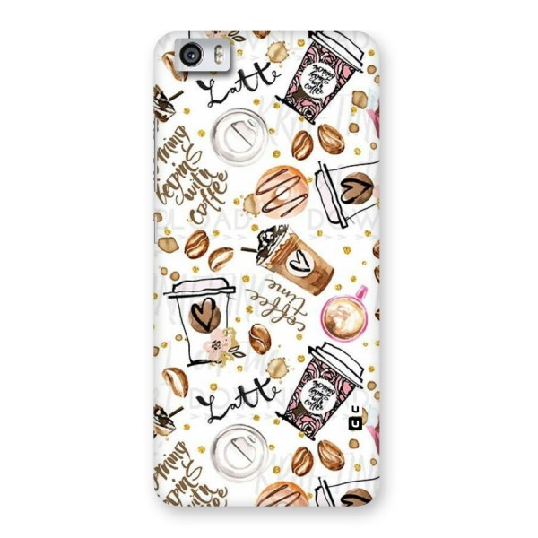 Cute Coffee Pattern Back Case for Xiaomi Redmi Mi5