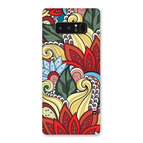 Cute Doodle Back Case for Galaxy Note 8