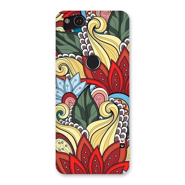 Cute Doodle Back Case for Google Pixel 2