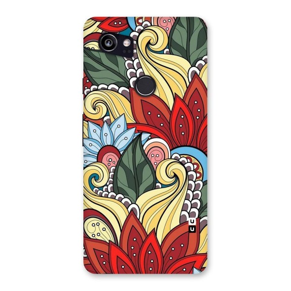 Cute Doodle Back Case for Google Pixel 2 XL