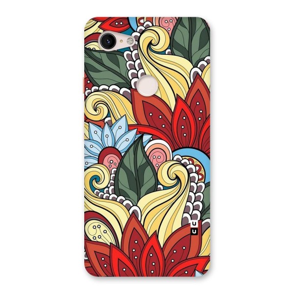 Cute Doodle Back Case for Google Pixel 3 XL