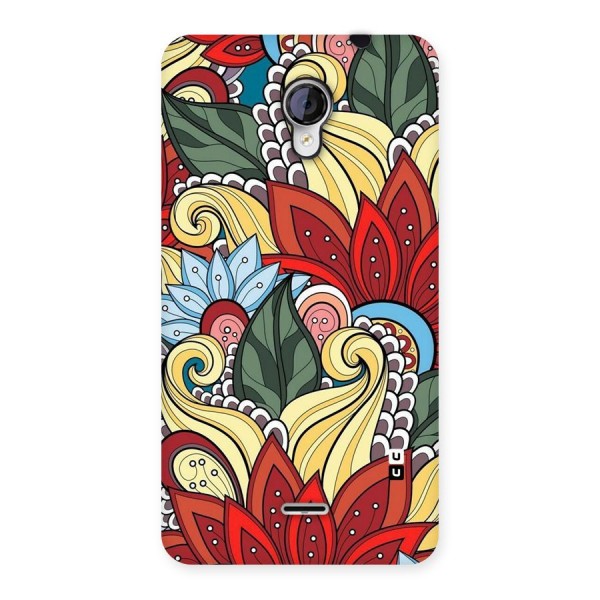 Cute Doodle Back Case for Micromax Unite 2 A106