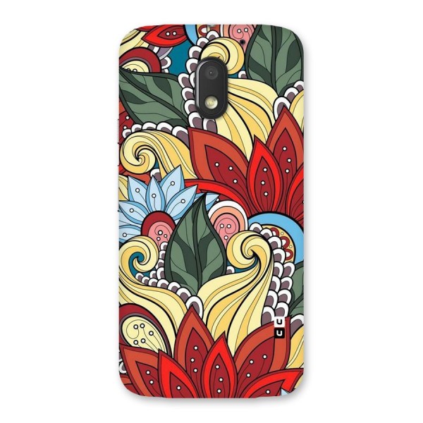 Cute Doodle Back Case for Moto E3 Power