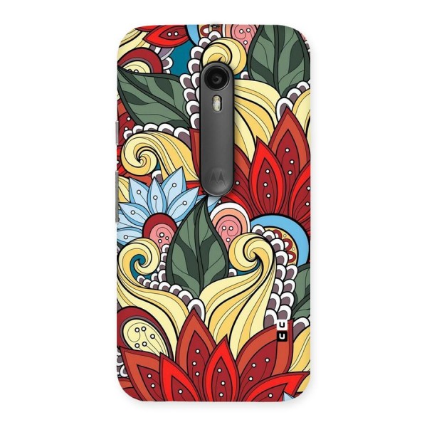 Cute Doodle Back Case for Moto G3