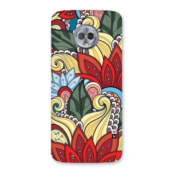 Cute Doodle Back Case for Moto G6