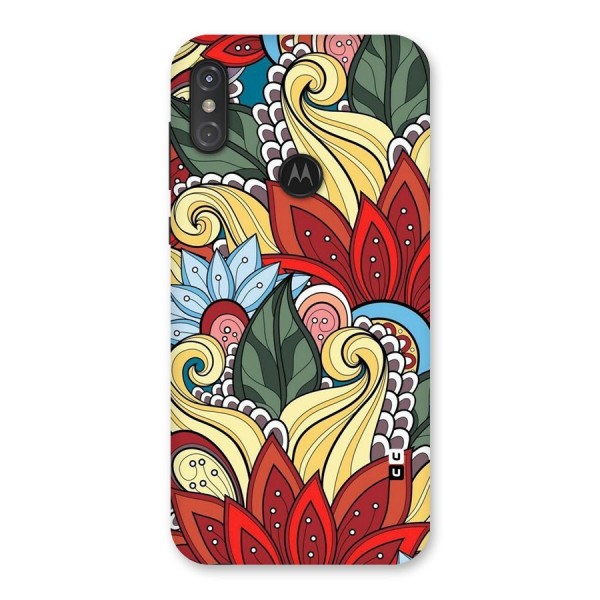 Cute Doodle Back Case for Motorola One Power