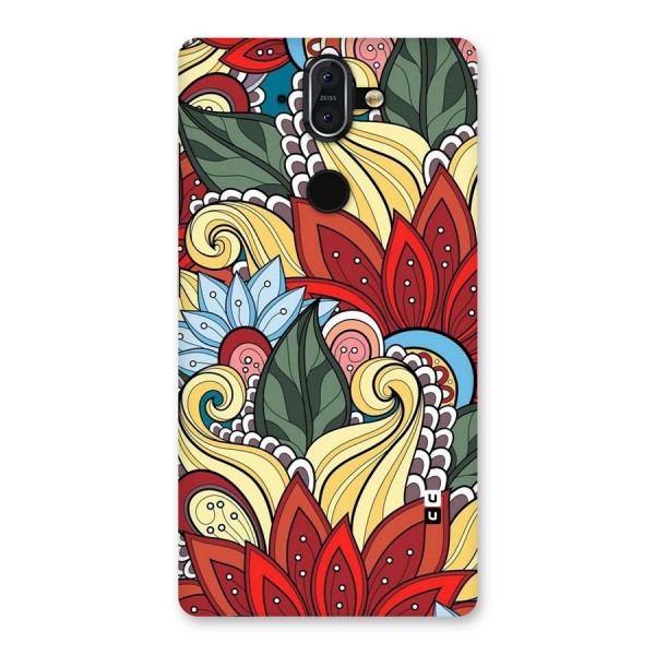 Cute Doodle Back Case for Nokia 8 Sirocco