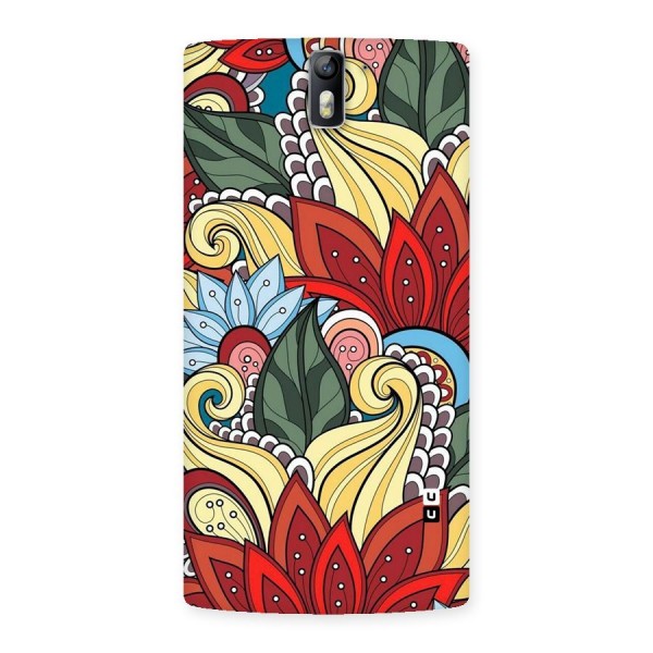 Cute Doodle Back Case for One Plus One