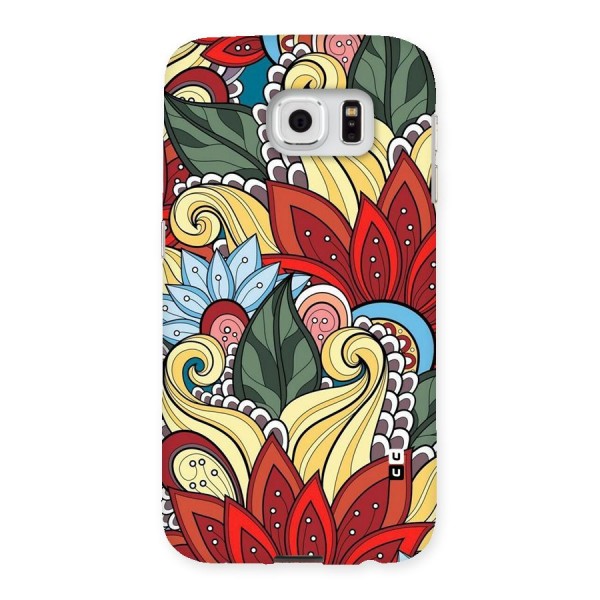 Cute Doodle Back Case for Samsung Galaxy S6