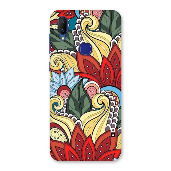 Cute Doodle Back Case for Vivo V11