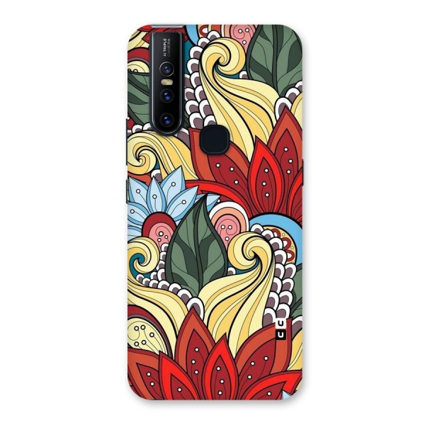 Cute Doodle Back Case for Vivo V15