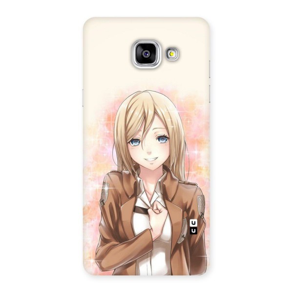 Cute Girl Art Back Case for Galaxy A5 2016