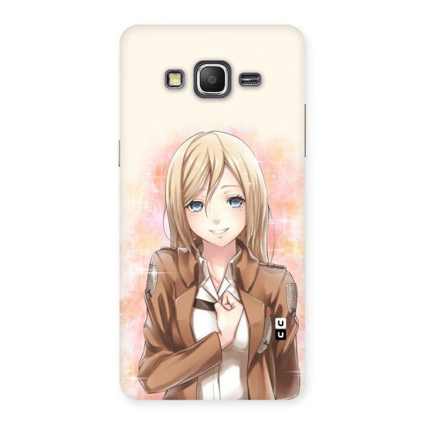 Cute Girl Art Back Case for Galaxy Grand Prime