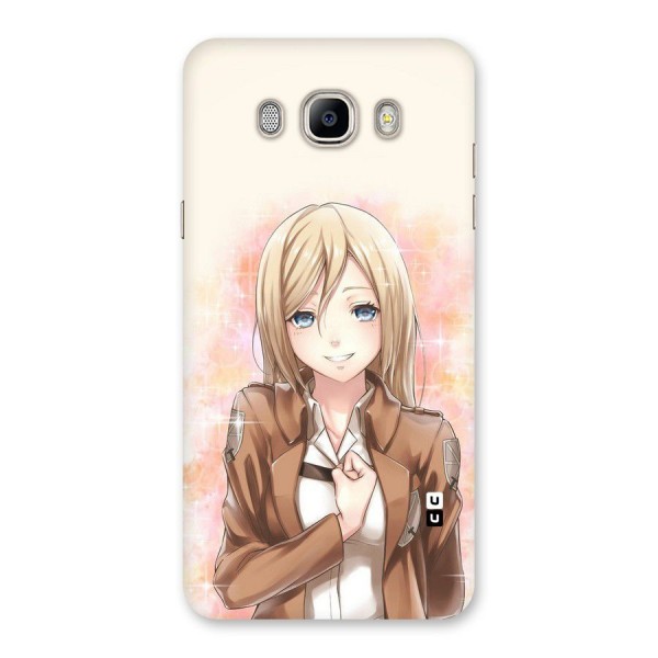 Cute Girl Art Back Case for Galaxy On8