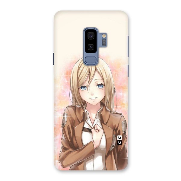 Cute Girl Art Back Case for Galaxy S9 Plus