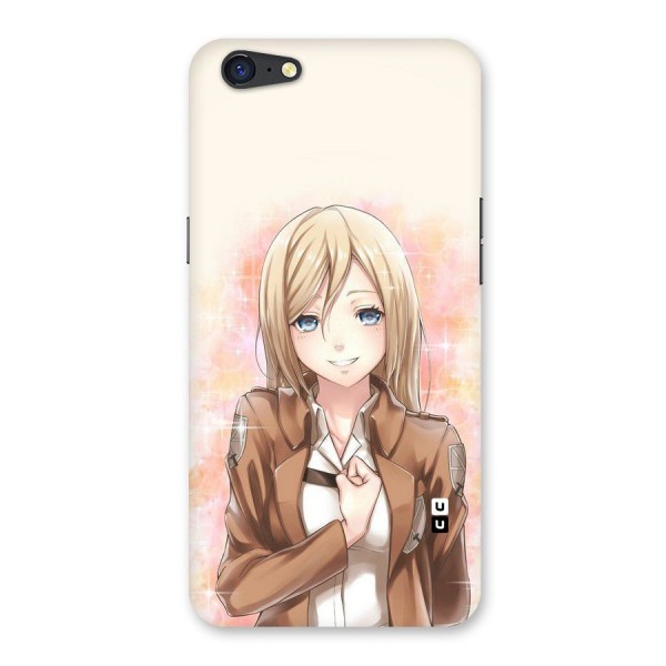 Cute Girl Art Back Case for Oppo A71