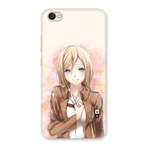 Cute Girl Art Back Case for Redmi Y1 Lite