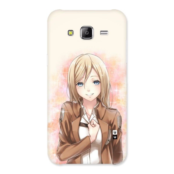 Cute Girl Art Back Case for Samsung Galaxy J5