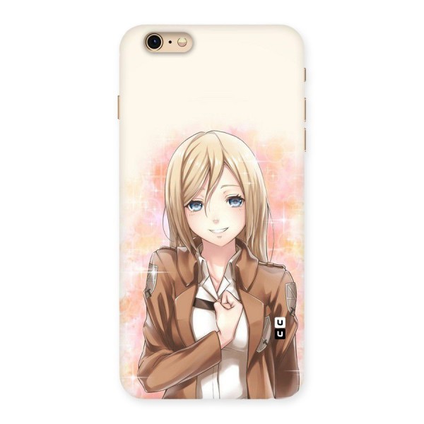 Cute Girl Art Back Case for iPhone 6 Plus 6S Plus