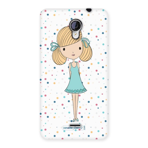 Cute Girl Back Case for Micromax Unite 2 A106