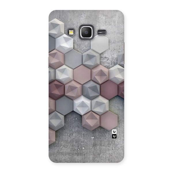 Cute Hexagonal Pattern Back Case for Galaxy Grand Prime