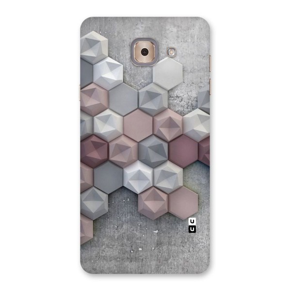 Cute Hexagonal Pattern Back Case for Galaxy J7 Max