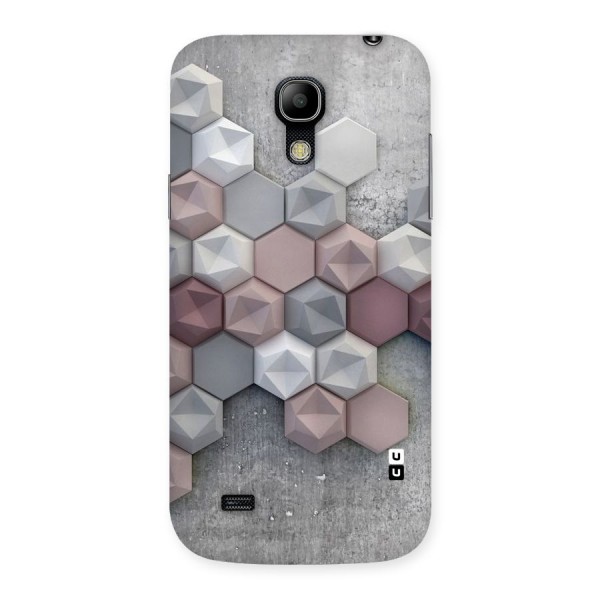 Cute Hexagonal Pattern Back Case for Galaxy S4 Mini