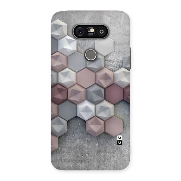 Cute Hexagonal Pattern Back Case for LG G5