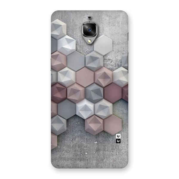 Cute Hexagonal Pattern Back Case for OnePlus 3T