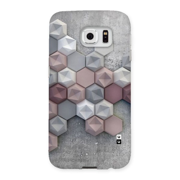 Cute Hexagonal Pattern Back Case for Samsung Galaxy S6