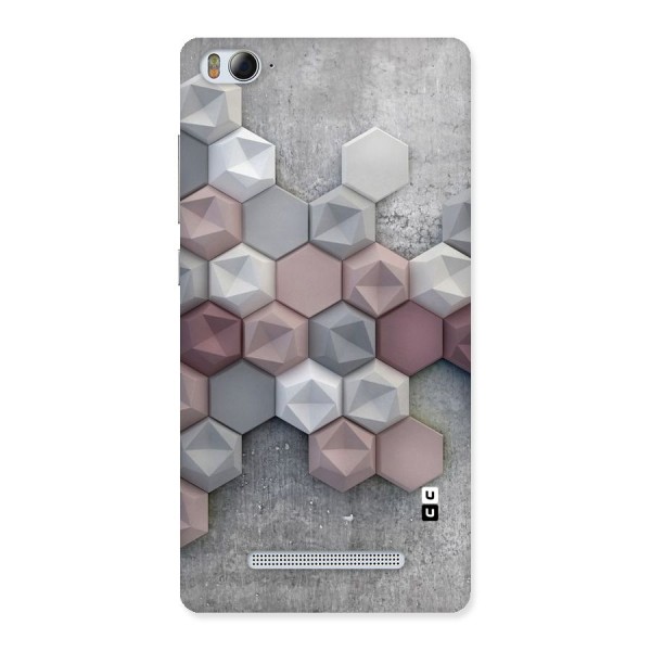 Cute Hexagonal Pattern Back Case for Xiaomi Mi4i