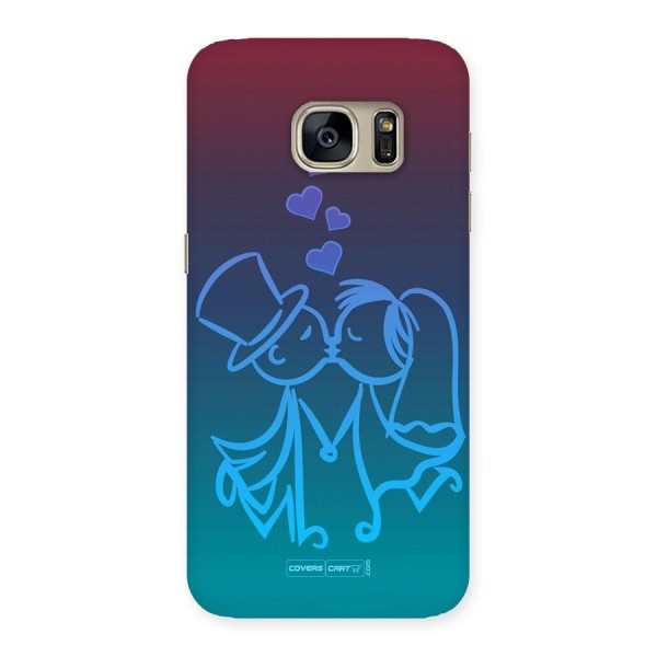 Cute Love Back Case for Galaxy S7