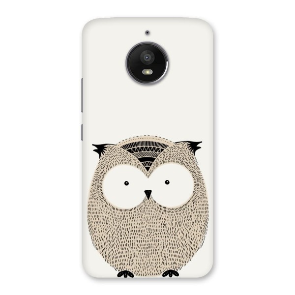 Cute Owl Back Case for Moto E4 Plus