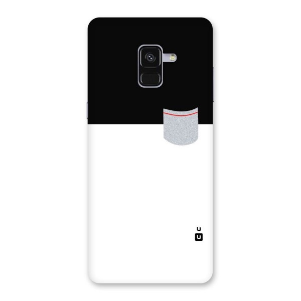 Cute Pocket Simple Back Case for Galaxy A8 Plus