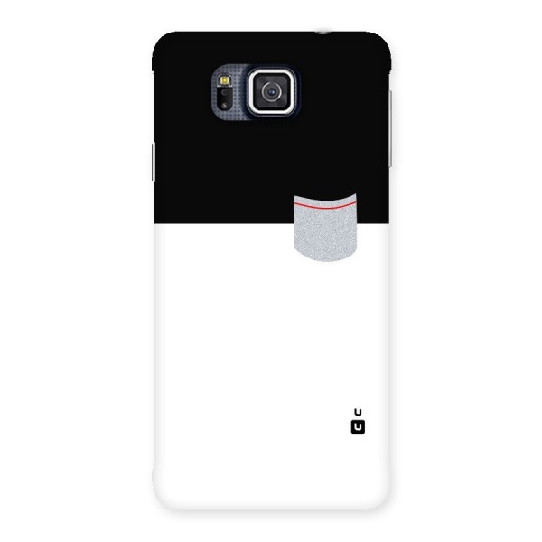 Cute Pocket Simple Back Case for Galaxy Alpha