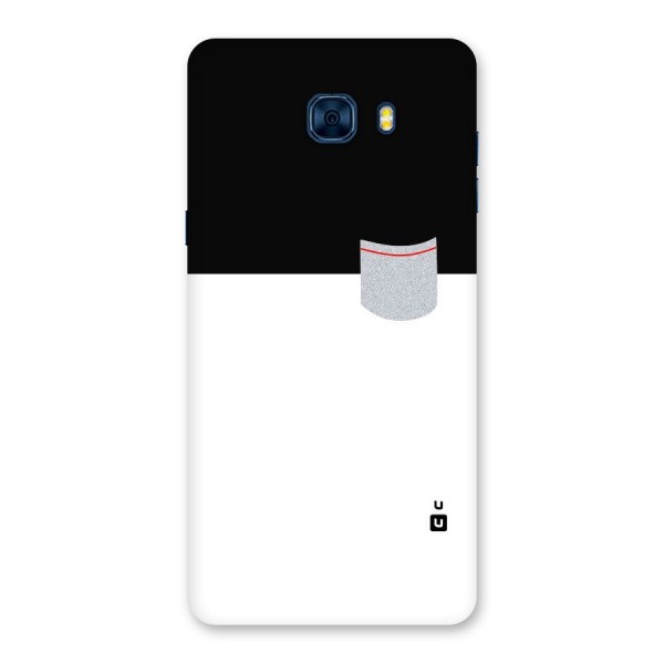 Cute Pocket Simple Back Case for Galaxy C7 Pro