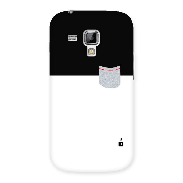 Cute Pocket Simple Back Case for Galaxy S Duos