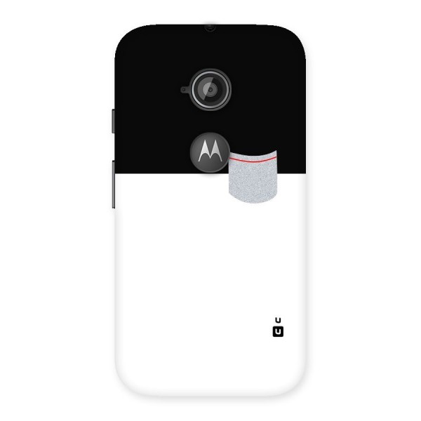 Cute Pocket Simple Back Case for Moto E 2nd Gen