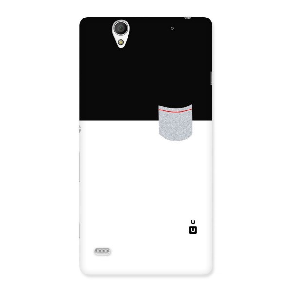 Cute Pocket Simple Back Case for Sony Xperia C4