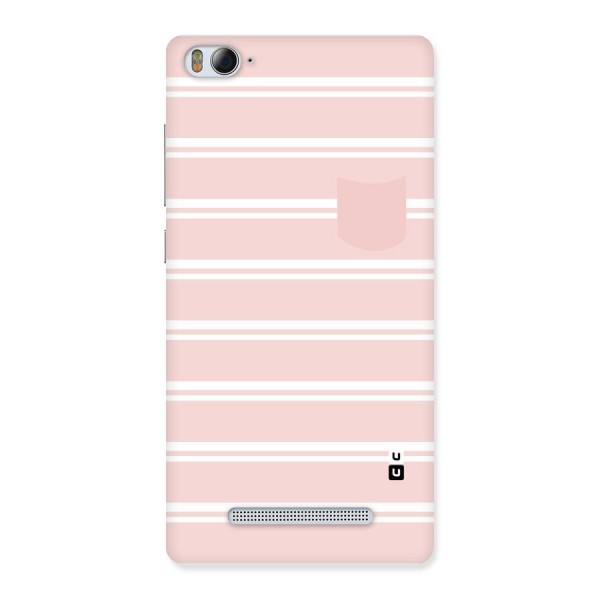 Cute Pocket Striped Back Case for Xiaomi Mi4i