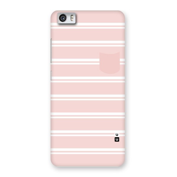 Cute Pocket Striped Back Case for Xiaomi Redmi Mi5