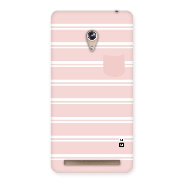 Cute Pocket Striped Back Case for Zenfone 6