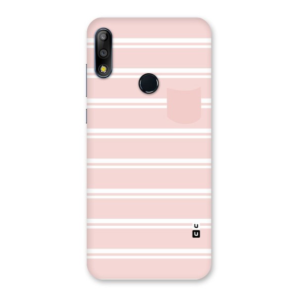 Cute Pocket Striped Back Case for Zenfone Max Pro M2