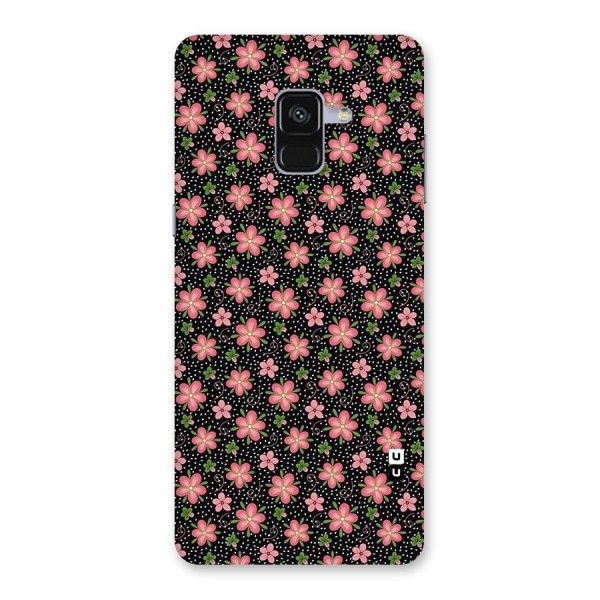 Cute Tiny Flowers Back Case for Galaxy A8 Plus