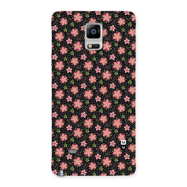 Cute Tiny Flowers Back Case for Galaxy Note 4