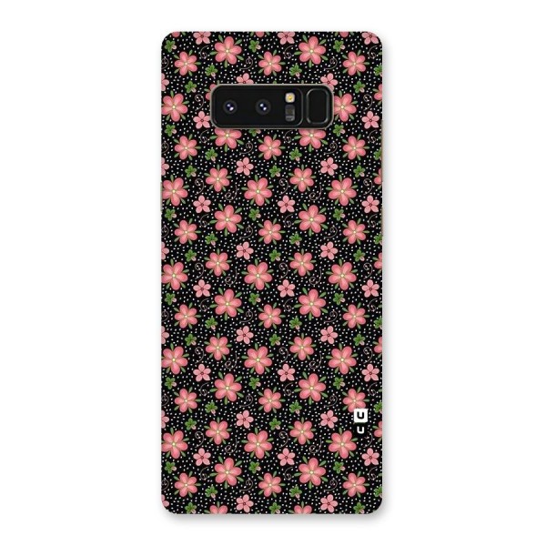 Cute Tiny Flowers Back Case for Galaxy Note 8