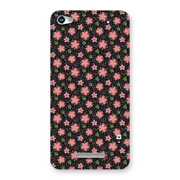 Cute Tiny Flowers Back Case for Micromax Hue 2